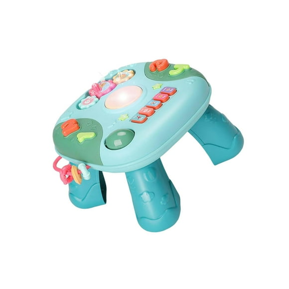 ZheElen Musical Learning Table Educational Table with Light for Kids