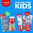 thumbnail image 6 of (2 pack) Colgate Kids Cavity Protection Toothpaste with Fluoride, Mild Bubble Fruit, 4.4 oz Pump, 6 of 14