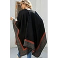 thumbnail image 5 of PIKADINGNIS Women Shawl Wraps Poncho Fleece Sweater Coat Cape Travel Sunscreen Shawel Office Blanket Scarf, 5 of 5