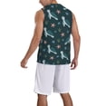 thumbnail image 2 of Sikiie Cute Turtle Basketball Jersey Reversible Men's Mesh Athletic Sports Shirts Training Practice S-4XL4X-Large, 2 of 6