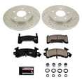 thumbnail image 3 of PowerStop Rear Z23 Evolution Sport Carbon-Fiber Ceramic Brake Pad and Drilled & Slotted Rotor Kit Fits: PONTIAC Select Models K4761, 3 of 10