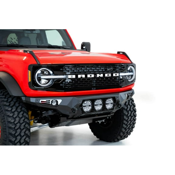 Addictive Desert Designs 21-22 Ford Bronco Bomber Front Bumper (w/ 3 Rigid 360 Mounts)