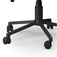 thumbnail image 4 of Foley Chaise de Bureau Informatique Pivotante et Réglable pour Cadre, Bleu Vieilli, 4 of 10