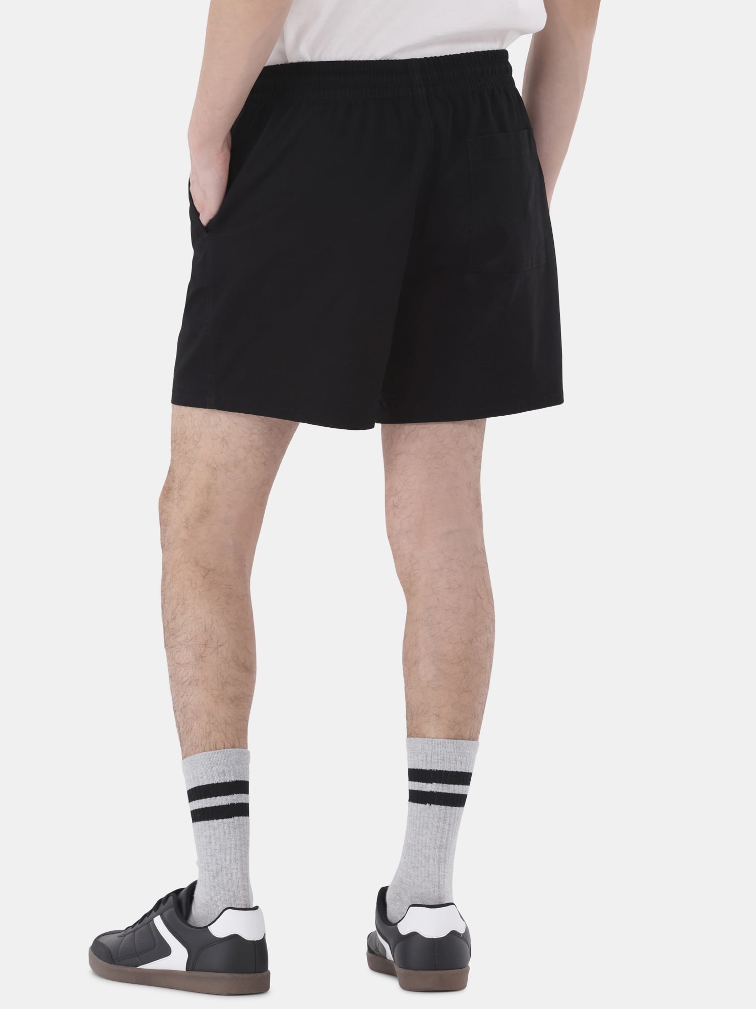 No Boundaries Men's & Big Men's Cotton Twill 6" Shorts, Sizes XS-5XL