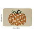 thumbnail image 3 of kjfeif Non Slip Pumpkin Welcome Doormat Buffalo Plaid Doormats for Autumn Harvest Thanksgiving Farmhouse Large Entrance Doormat Low Profile Floor Carpet Mat Washable ,15.7*23.6inch, 3 of 7