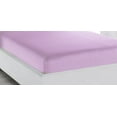 thumbnail image 4 of Gloria Luxury Purple Microfiber, Polyester Deep Pocket Fitted Sheets, King, Soft to the Touch, Deep Pocket(4 Pieces), 4 of 10