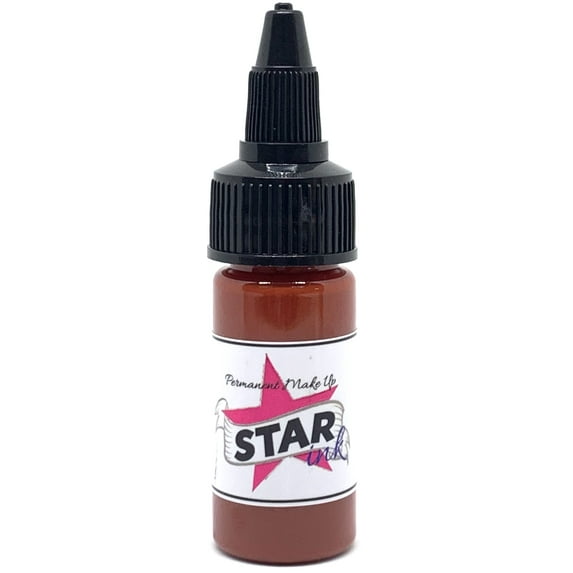 STARINKMAKEUP - Permanent makeup ink - Dark Red 15ml - Micropigmentation - Microblading - tattoo