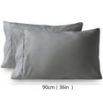 thumbnail image 2 of Riforla European and American Envelope Pillowcase Pillow Case Dark Gray, 2 of 4