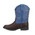 thumbnail image 3 of Roper Boys Lightning Embroidery Round Toe Cowboy   Mid Calf Boots, 3 of 5