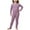 Purple, variant on ZACPNCV Thermal Underwear for Kids Toddler Winter Base Layer Long Johns Sets for Girls Boys Green 9-10 Years