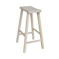 thumbnail image 4 of International Concepts Wood Saddle Seat Stool - 29" Seat Height - Unfinished, 4 of 6