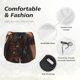 thumbnail image 4 of Balery Steampunk Cowboy Cat Pantalones cortos deportivos para mujer con forro y dos bolsillos, elásticos, para entrenamiento, gimnasio, yoga-XX-Large, 4 of 7