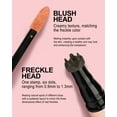 thumbnail image 6 of Natural Freckle Blush Pen, 2 in 1 Faux Freckle Pen Stamp with Blush, Waterproof Quick Dry Faux Fake Freckles Stamp Blush Liquid for Natural Lifelike Freckles Makeup, Natural Lifelike Freckle Makeup, 6 of 9