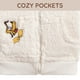 thumbnail image 4 of Sudadera con capucha Disney Mickey Mouse Pluto para niños pequeños Sherpa 4T blanca, 4 of 6