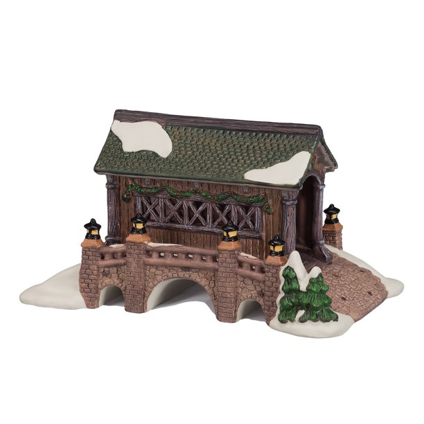 Holiday Time Christmas Village Bridge Display, 4.57&quot; - Walmart.com