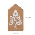thumbnail image 2 of Gymnture 100 Kraft Paper Christmas Gift Tags with Rope, 2 of 10