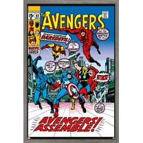 Marvel Comics - Avengers #82 Wall Poster, 14.725" x 22.375" Framed