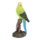 thumbnail image 2 of Figuras de loros de simulación lindas, miniaturas, hermosos pájaros, jardín de cuento de hadas Verde, 2 of 9