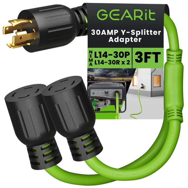 Cable divisor para generador GEARit 30A 7500W 0,9 m