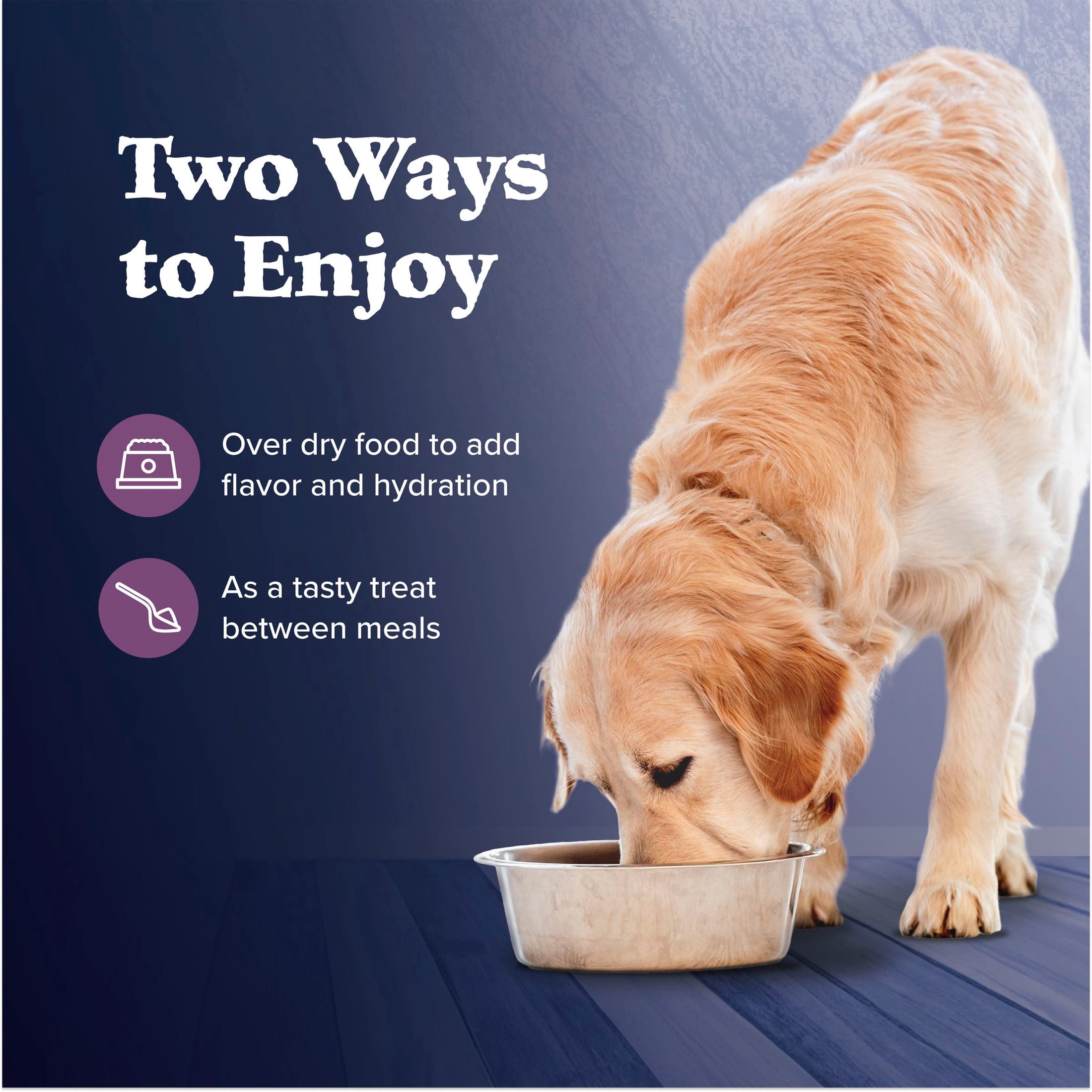 (12 pack) Blue Buffalo Wilderness Trail Toppers Wild Cuts Wet Dog Food, Grain-Free, Beef, 3oz Pouch