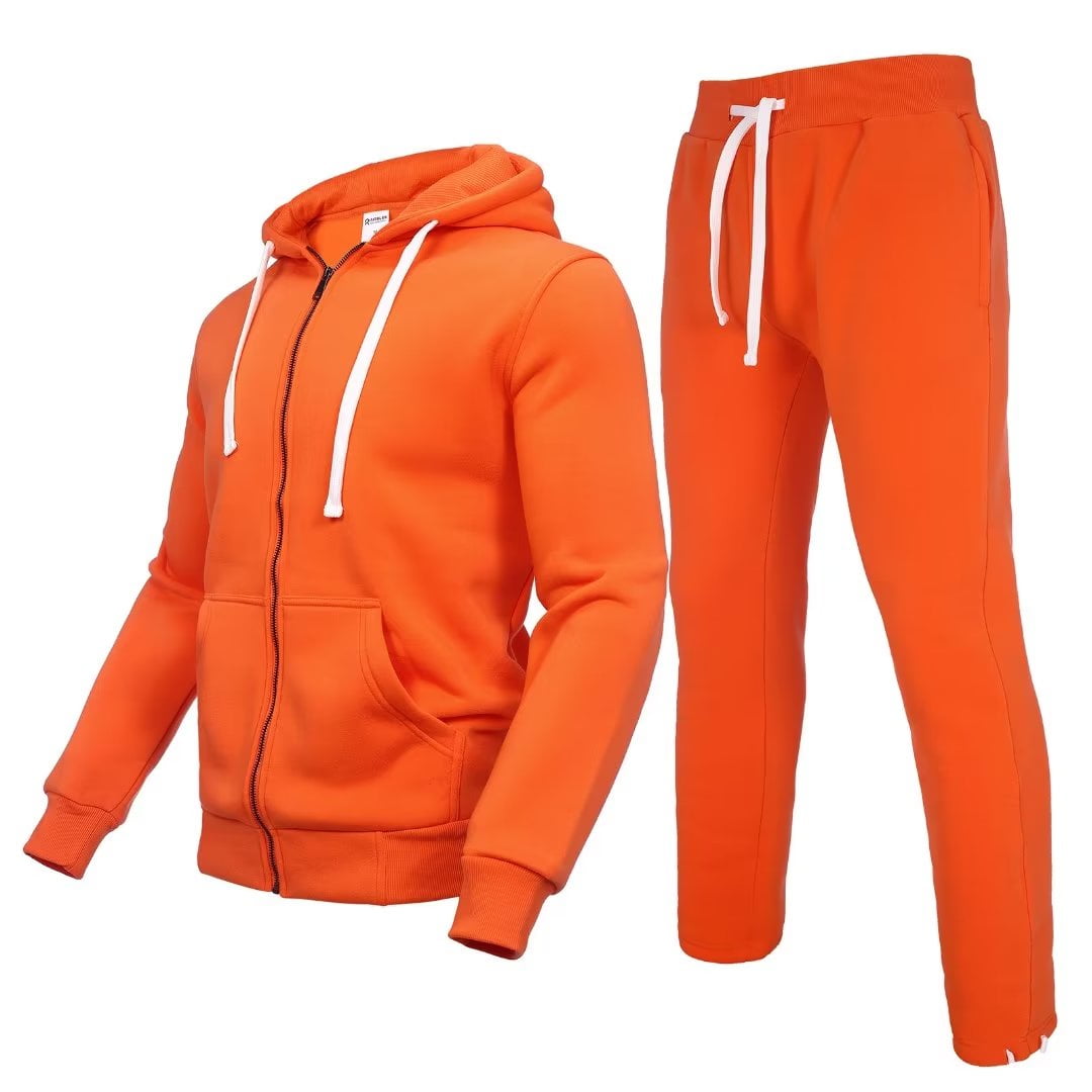 Eylhot Men's Tracksuit Casual Long Sleeve Athletic Outfit Sweatsuit 2 Piece Set Jogging Suits for Men 