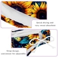 thumbnail image 3 of Starry Sky Sunflower Butterfly Stylish Bikini Set with Detachable Sponge & Adjustable Strap, 2-Pack One-Piece Swimsuits for All Scenes, 3 of 6