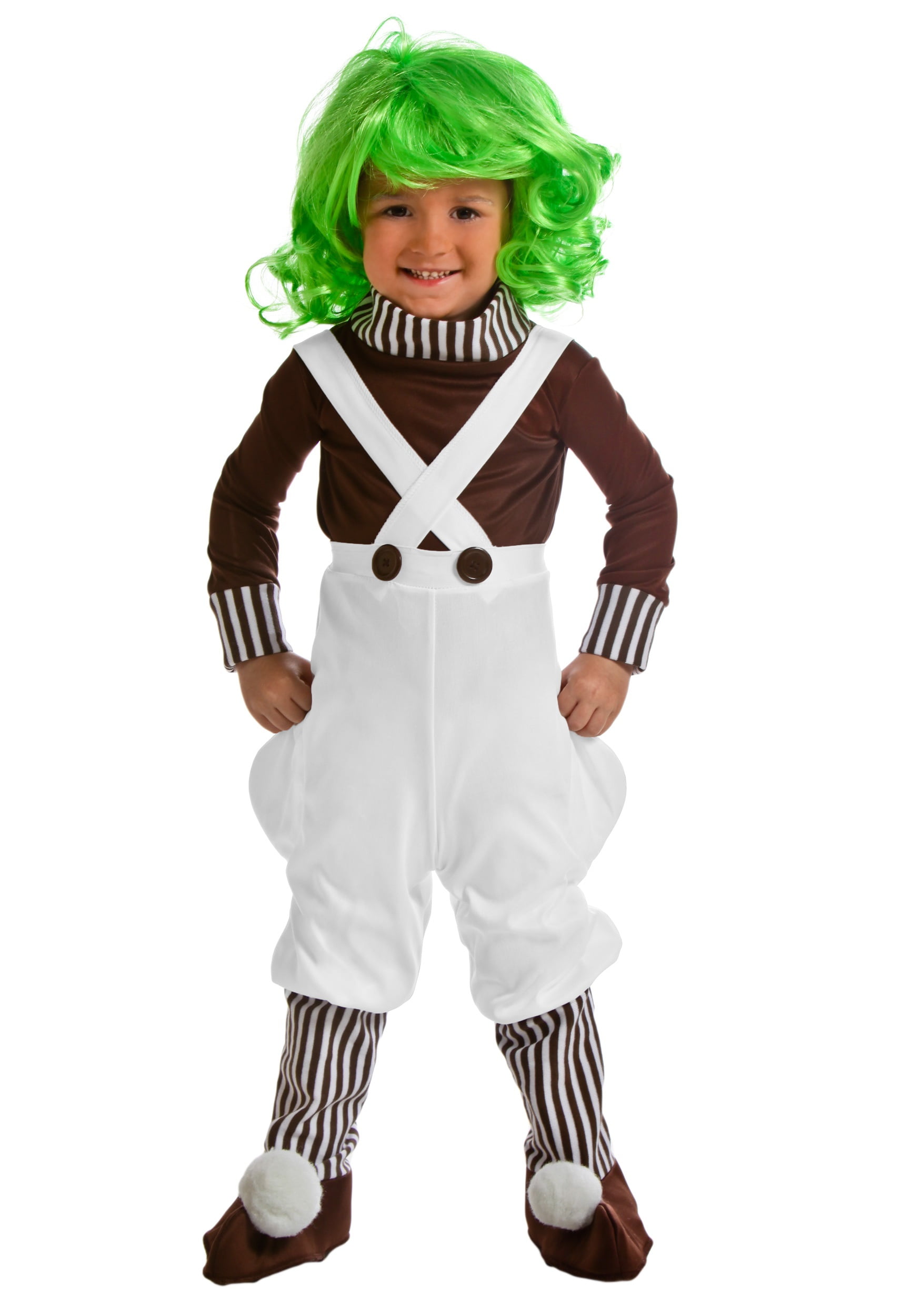 homemade adult oompa loompa costumes