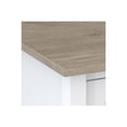 thumbnail image 2 of Bush Furniture Mayfield Bookcase with Drawers in Pure White and Shiplap Gray, 2 of 8