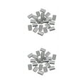 thumbnail image 3 of Guardoinrt 100pcs/set Reliable And Efficient Aluminum Crimping Loop Sleeve Clips 2Set, 3 of 6