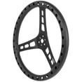 thumbnail image 5 of 15in LW Steering Wheel Alum Dished Black, 5 of 7