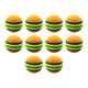 thumbnail image 4 of 10 pelotas de golf para entrenamiento de golf, juguetes para mascotas, duraderas y de alto rendimiento. naranja y colorido, 4 of 9