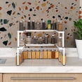 thumbnail image 5 of Expandable Spice Rack, Stackable Storage Cabinet Storage Set 2 Shelves, 5 of 8