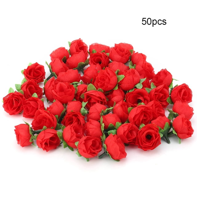 Flower Decoration,50pcs Artificial Rayon Peony Fake Flower Decoration DIY Flower Leading Edge Technology