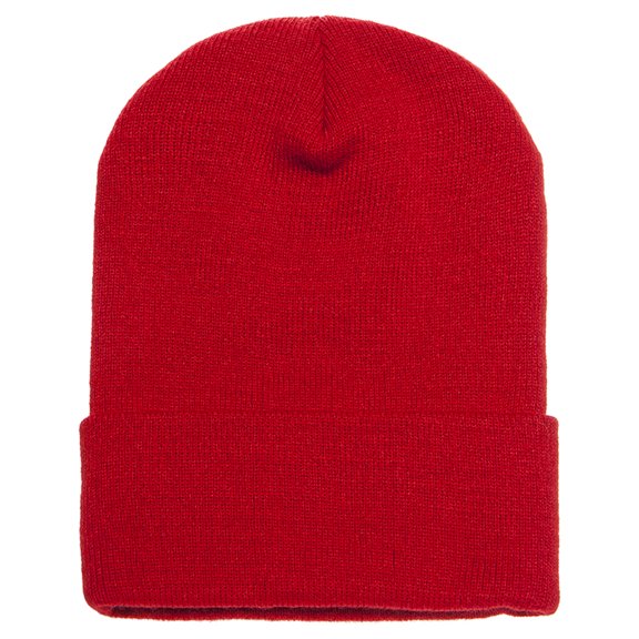 YP 1501KC ACRYLC KNIT BEANIE (RED OS)