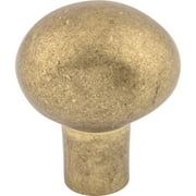 Top Knobs M1526 Small 1-3/16" Oval Cabinet Knob From The Aspen Collection - Bronze