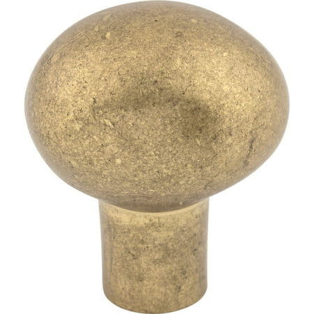 Top Knobs M1526 Small 1-3/16" Oval Cabinet Knob From The Aspen Collection - Bronze