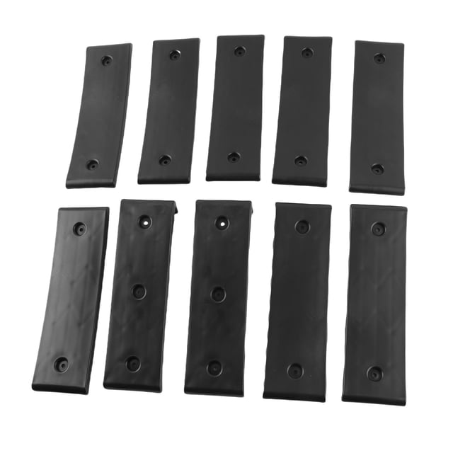 Toboganes Para Literas De Remolques De Barcos, Reducen La Fricción, Resistentes, Color Negro, Para Cualquier Remolque De Literas