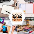 thumbnail image 6 of FORMRS 1-Subject Spiral Notebook 8" x 5" College Ruled 60 Refillable Sheet A5 Hard Cover, 2 Pack, Orange Halloween Cat, 6 of 7