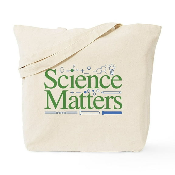 CafePress - Science Matters Tote Bag - Unisex Canvas Tote Bag, Beige, 1-Piece