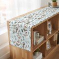 thumbnail image 6 of Table Runners 72 Inches Long Dress Scarves, Bunny Floral Easter Farmhouse Kitchen Table Runner, Coffee Tablerunners, Elegant Pastoral Spring Floral Rabbits 16x72 Inch, 6 of 9