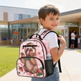 thumbnail image 3 of KUIFORTI Strawberry Animal Kids Backpack for Girls Cute Design with Adjustable Straps Breathable for Kindergarten Daily Use Back to School Gifts for Students, 3 of 7
