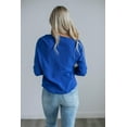 thumbnail image 4 of Sonya Dolman Top - Royal Blue, 4 of 5