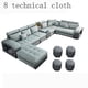 thumbnail image 1 of living room furniture modern fabric sofa European sectional sofa set 1908 My Lux Decor Round, 1 of 25