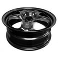 thumbnail image 3 of New 17x6.5 inch Wheel for Chevy Impala 10-11 Black Painted Steel Rim, 3 of 5