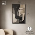 thumbnail image 5 of Portal Canvas Modern Neutral Wall Art by Art Remedy, Black Frame, 30" x 45", 5 of 7