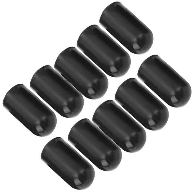 Akozon 10 Pcs Protecteurs en Silicone pour Tambour, Embouts de Pratique de Tambour, Accessoires de Percussion
