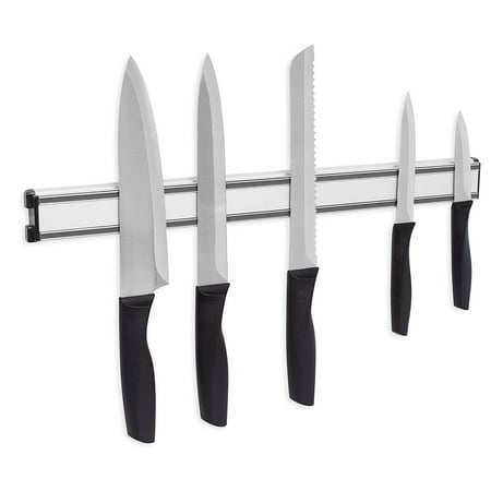Internet’s Best Magnetic Knife Rack | 18 Inch | Knife Storage Bar Strip | Aluminum | Metal Knives, Utensils and Kitchen Sets (Best Metal For Throwing Knives)
