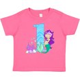 thumbnail image 3 of Inktastic First Birthday Mermaid Girls Baby T-Shirt, 3 of 5