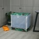 thumbnail image 4 of Cubierta de jaula para perros para cajas de alambre, s cubiertas de caseta para mascotas a prueba , resistente M Gloria Cubierta de jaula transparente, 4 of 9