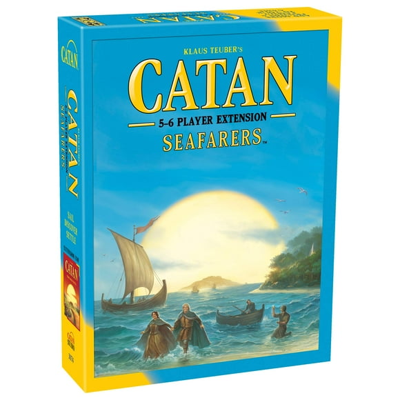 CATAN Extension de Jeu de Société CATAN Seafarer pour 2 Joueurs / Jeu de Société pour Adultes et Famille / Jeu de Société Aventure / Fabriqué Studio
